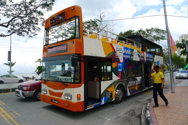 槟城双层观光巴士(PENANG HOP-ON HOP-OFF)： 美好的风景就在路上
