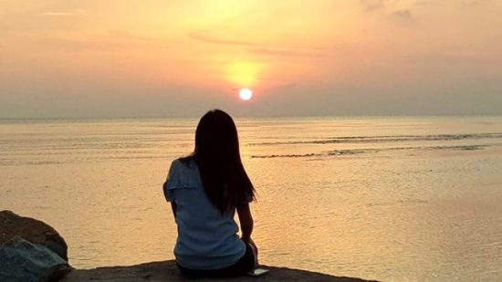 浮羅山背：坐在天涯海角送夕陽