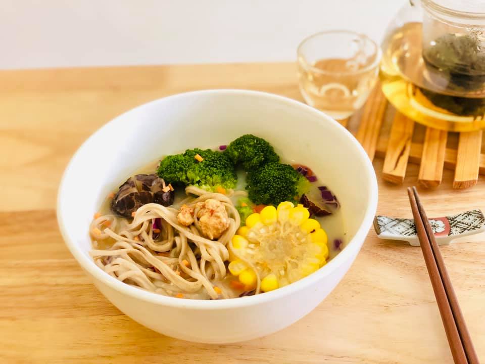 簡悦食養：味噌豆漿黃金蕎麥麵，宅家真好